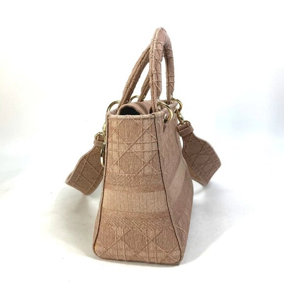 Dior M0565OWZA 2WAY Bag Shoulder Bag LADY D-LITE Medium Cannage Hand Bag - Picture 6 of 13